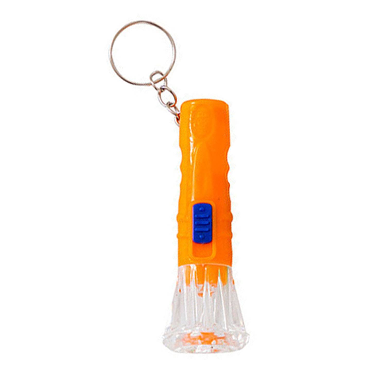Mini Plastic LED Flashlight Keychain for Emergencies 2