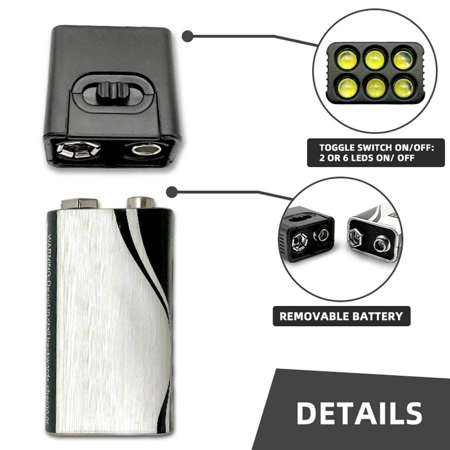 Mini Aluminum Zoom Flashlight – Portable & Emergency-Ready 4