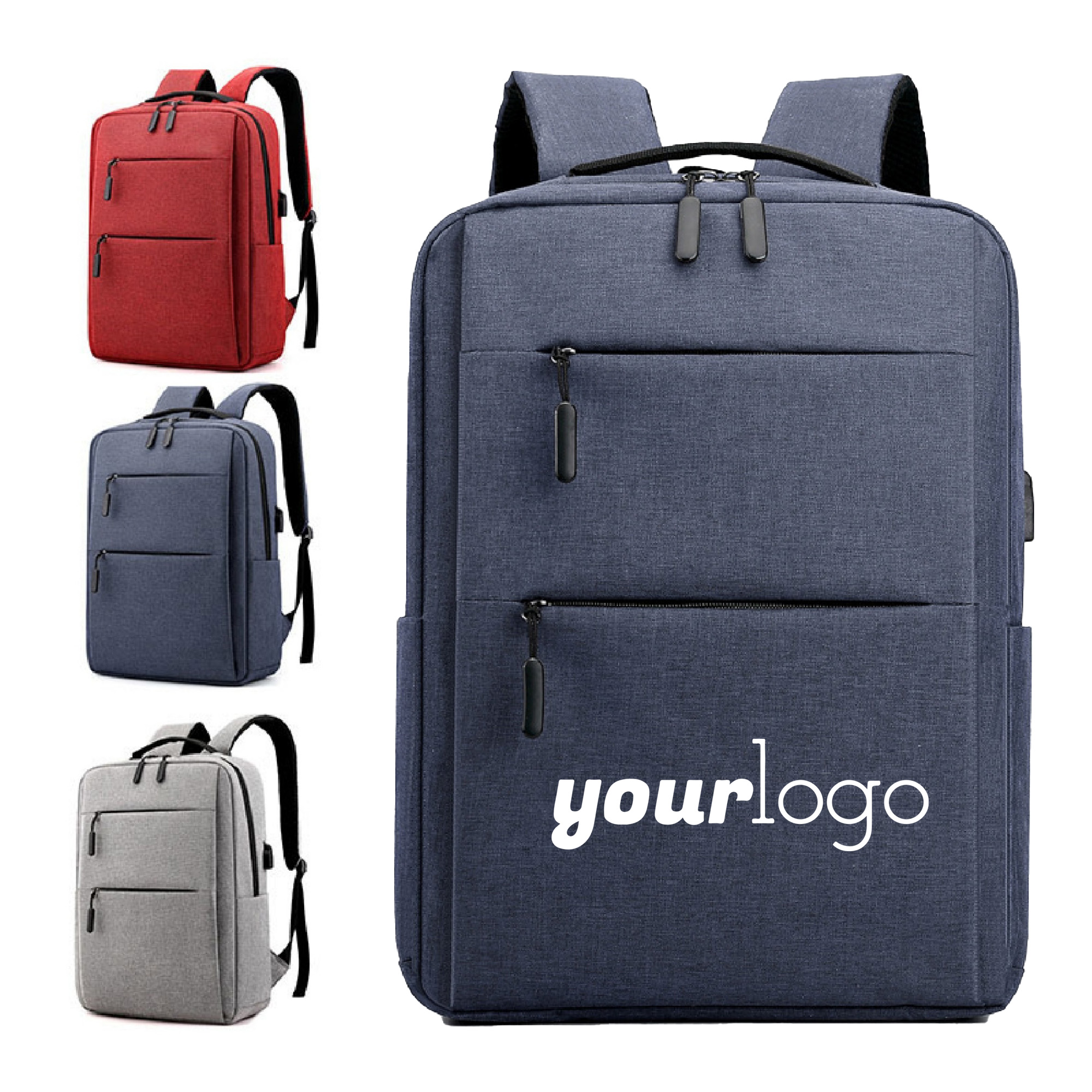 Durable Multifunctional Laptop Backpack with USB Charging 1