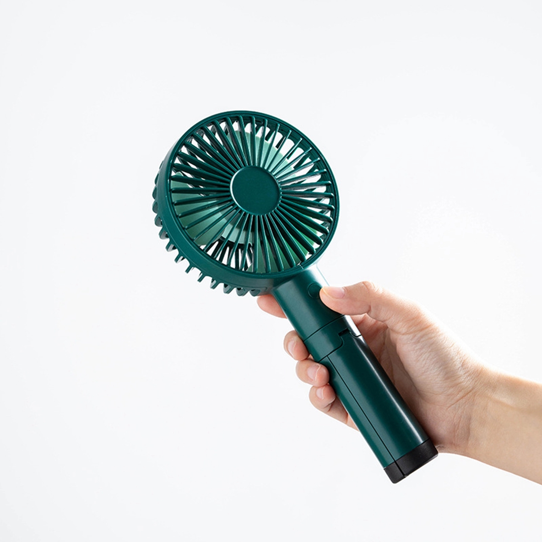 1200 mAh Folding Tripod Shape Handheld Fan 11