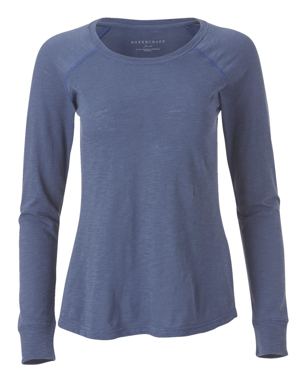 Women's Solid Preppy Patch Long Sleeve T-Shirt - BW3166 43