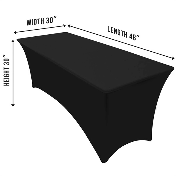 Custom 4Ft Stretch Tablecloth 3
