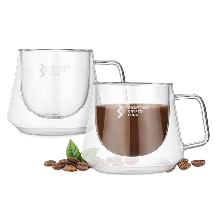 Diamond Glass Coffee Cup 4