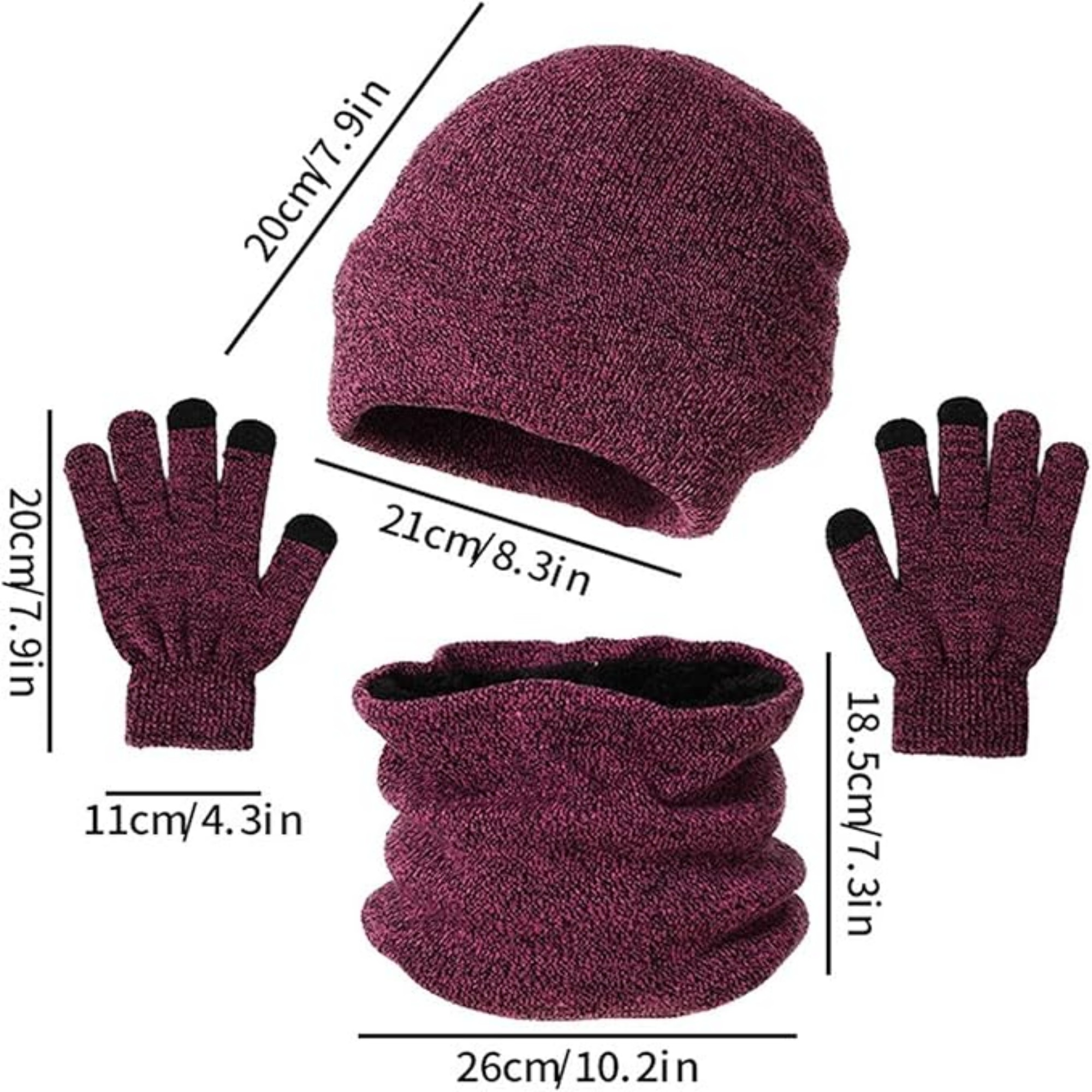 Unisex Outdoor Skiing Winter Sets 2