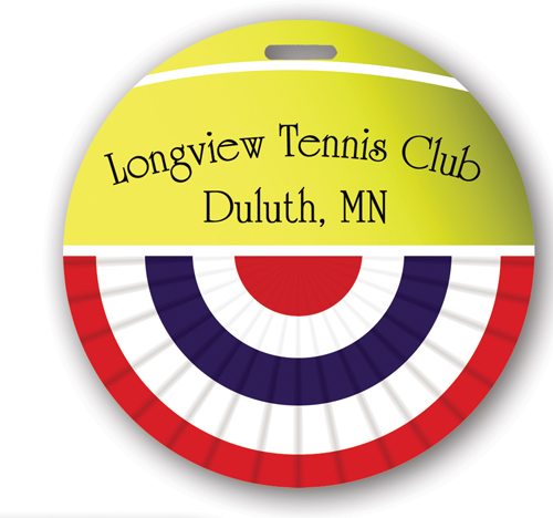 Full Color Write On Tag (Circle 3.5"x3.5")