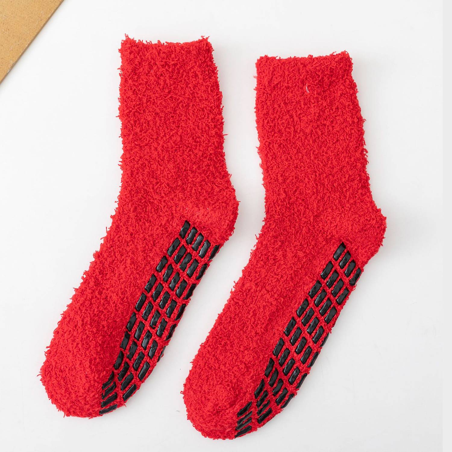 Men's Home Slippers with Grip Socks Non-Slip 10