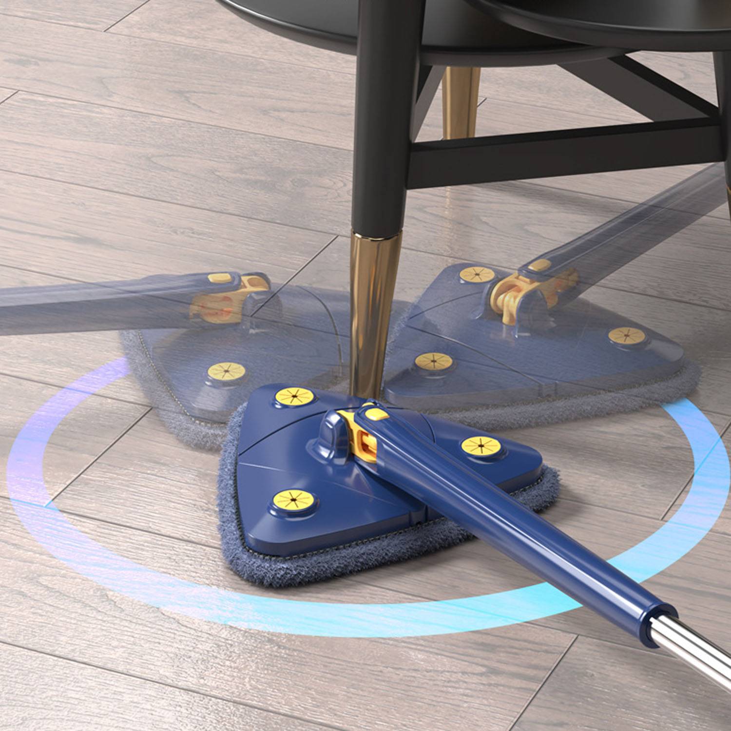 360-Degree Rotating Triangle Mop 4