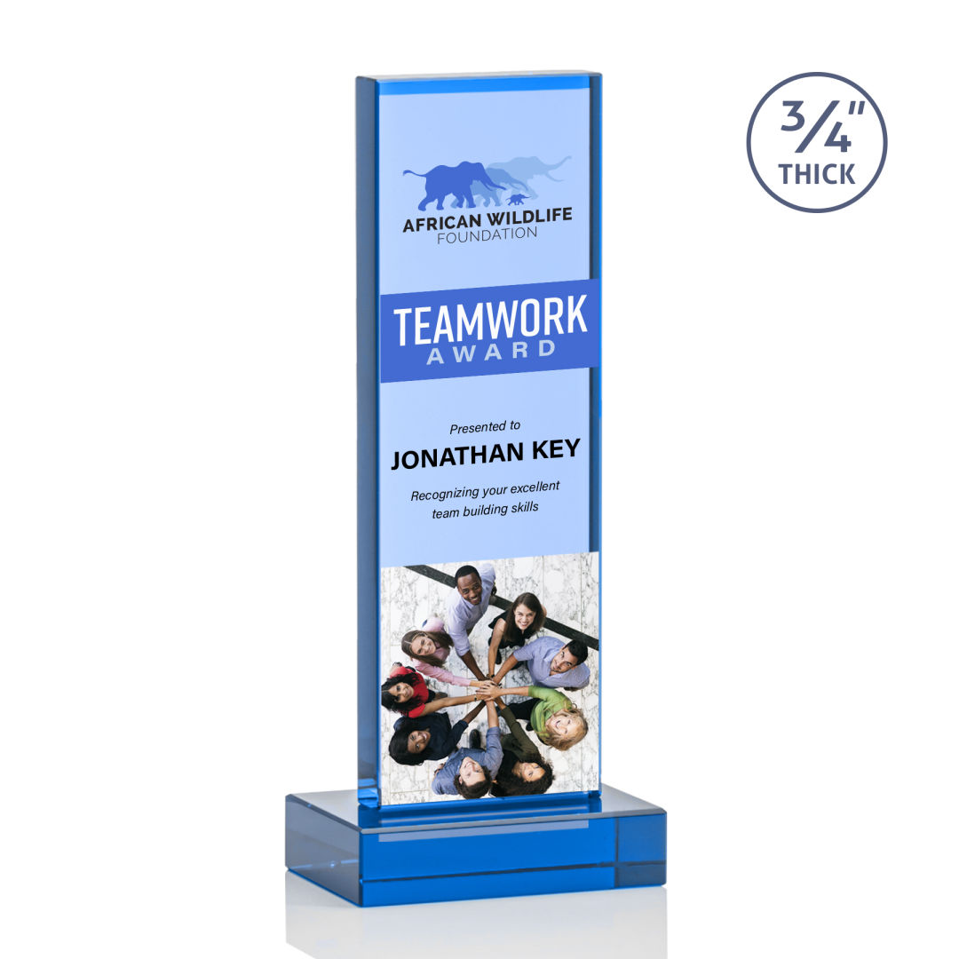 Hathaway VividPrint™ Award - Sky Blue 3