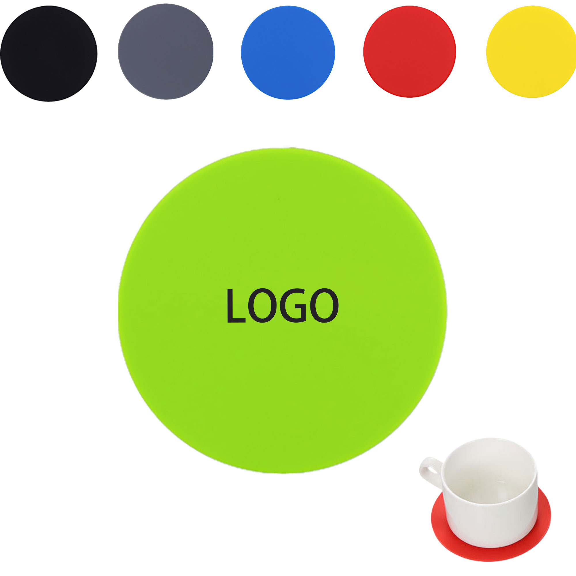 Silicone Coffee Heat Resistant Coaster 4