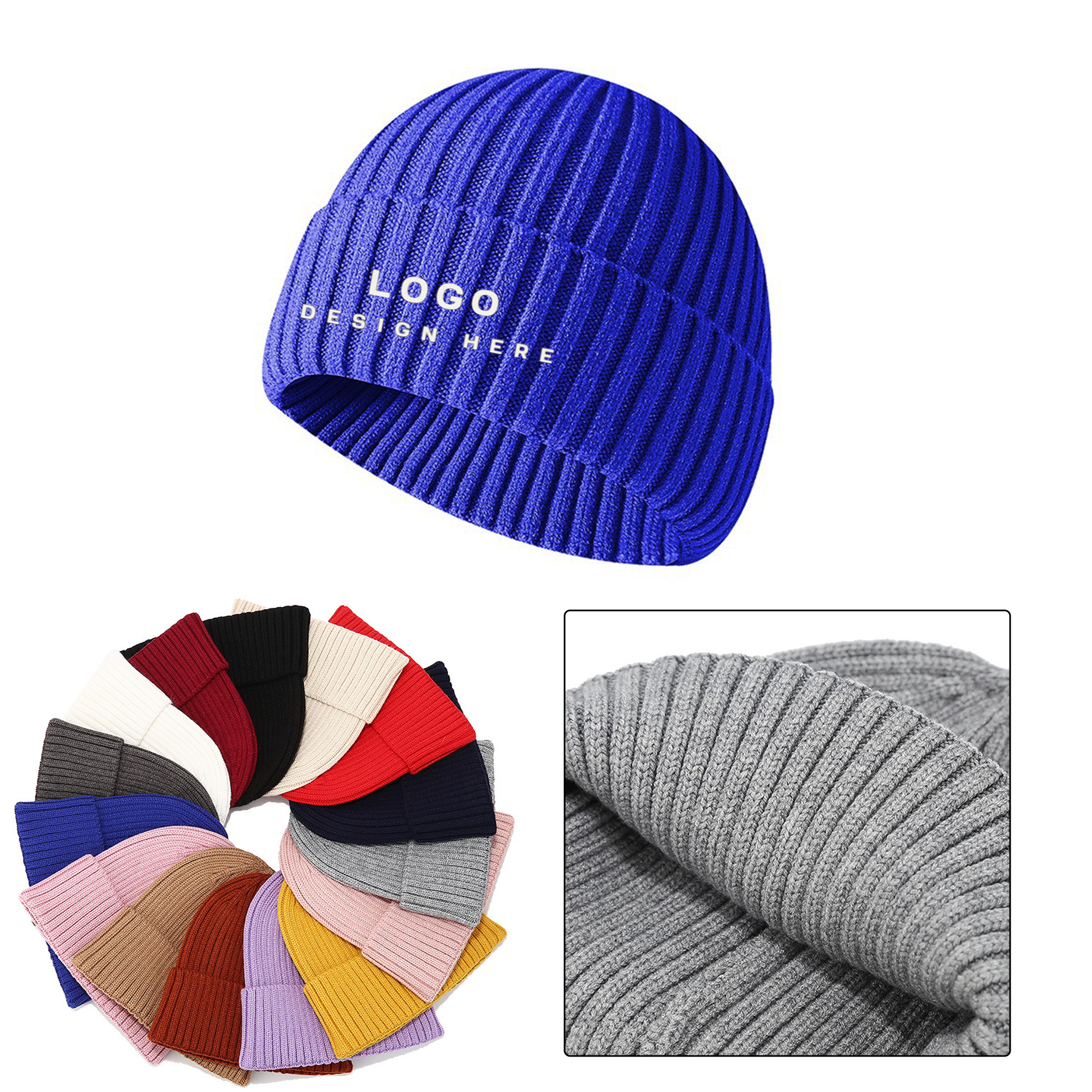 Winter Knitted Turban Hat 2