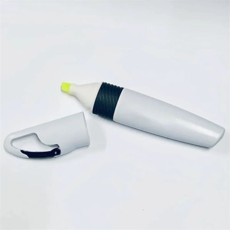 Custom Carabiner Clip Highlighter Outdoor-Inspired Fluorescent Marker 2
