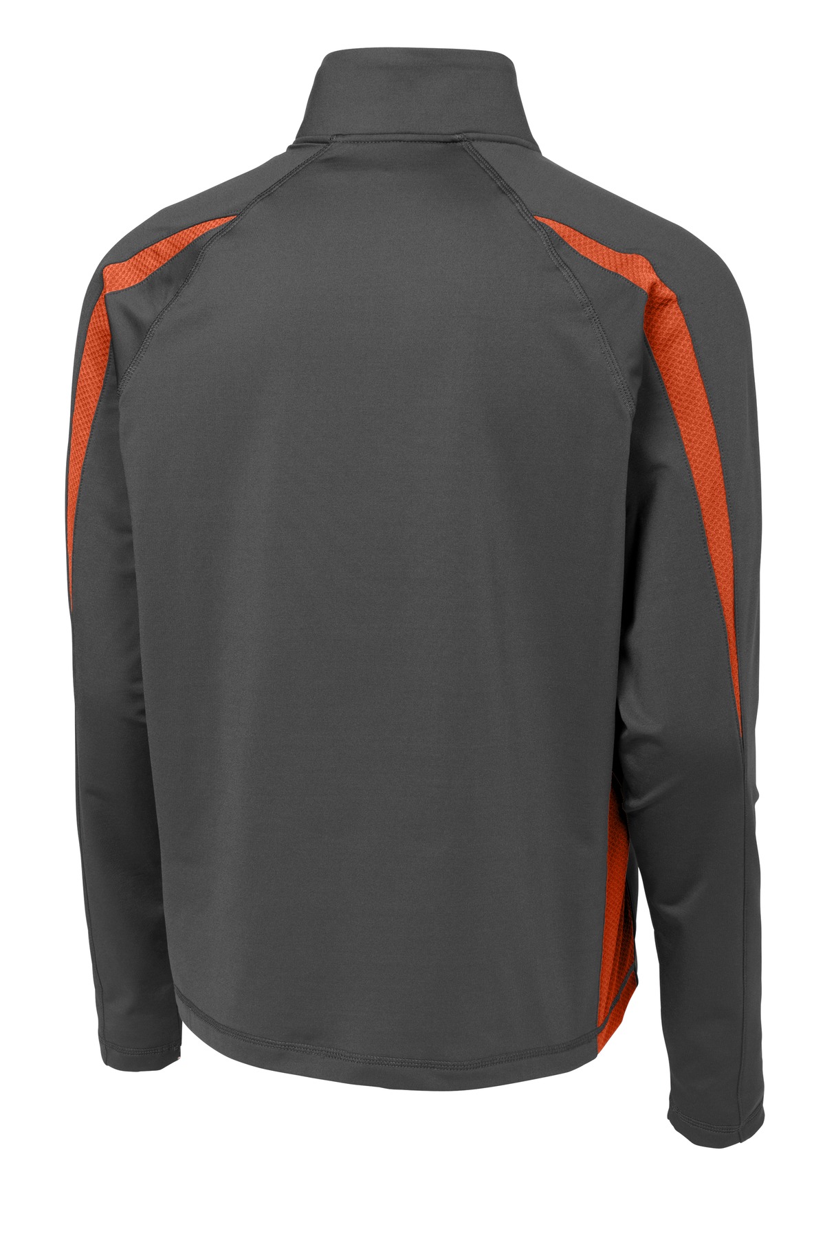 Sport-Tek Sport-Wick Stretch 1/4-Zip Colorblock Pullover. ST851, custom hoodie or sweatshirt with logo imprint 1