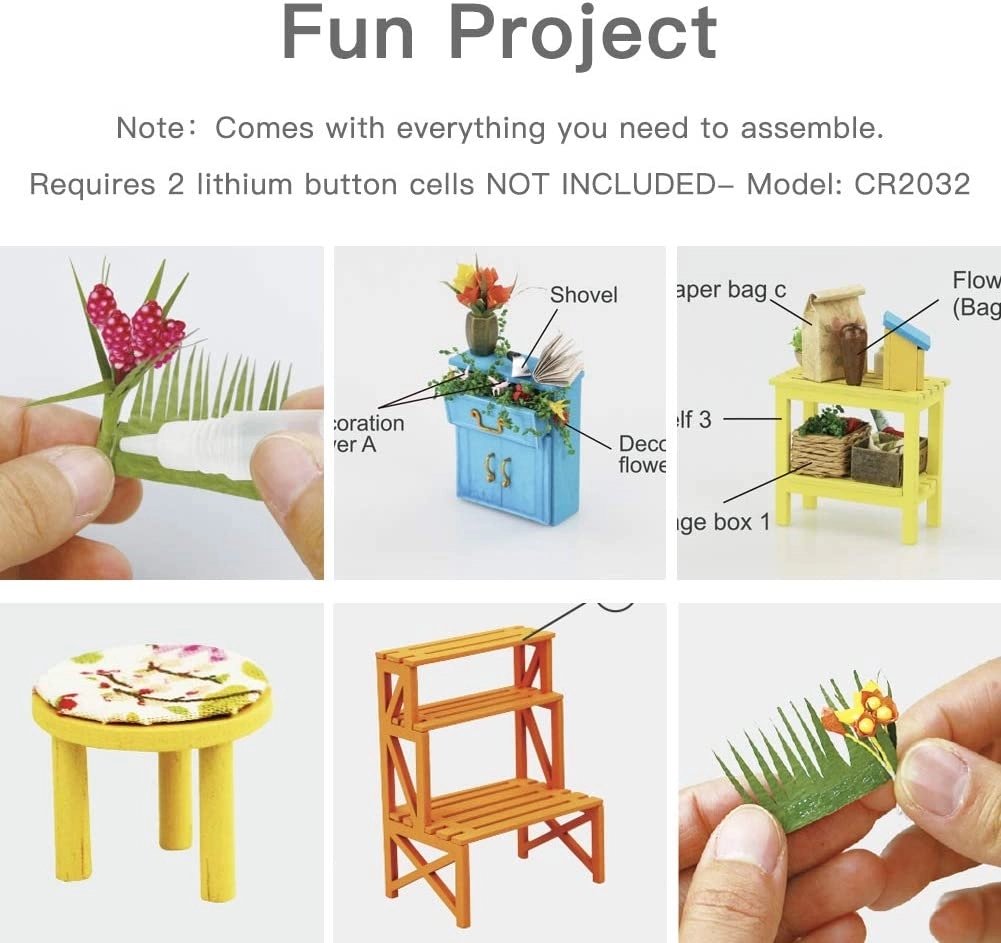 Diy Miniature Dollhouse Kits 3