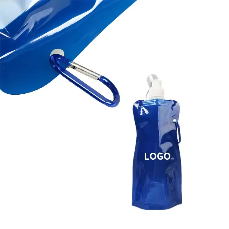 Flex Foldable 16 oz Water Bottle with Carabiner 7