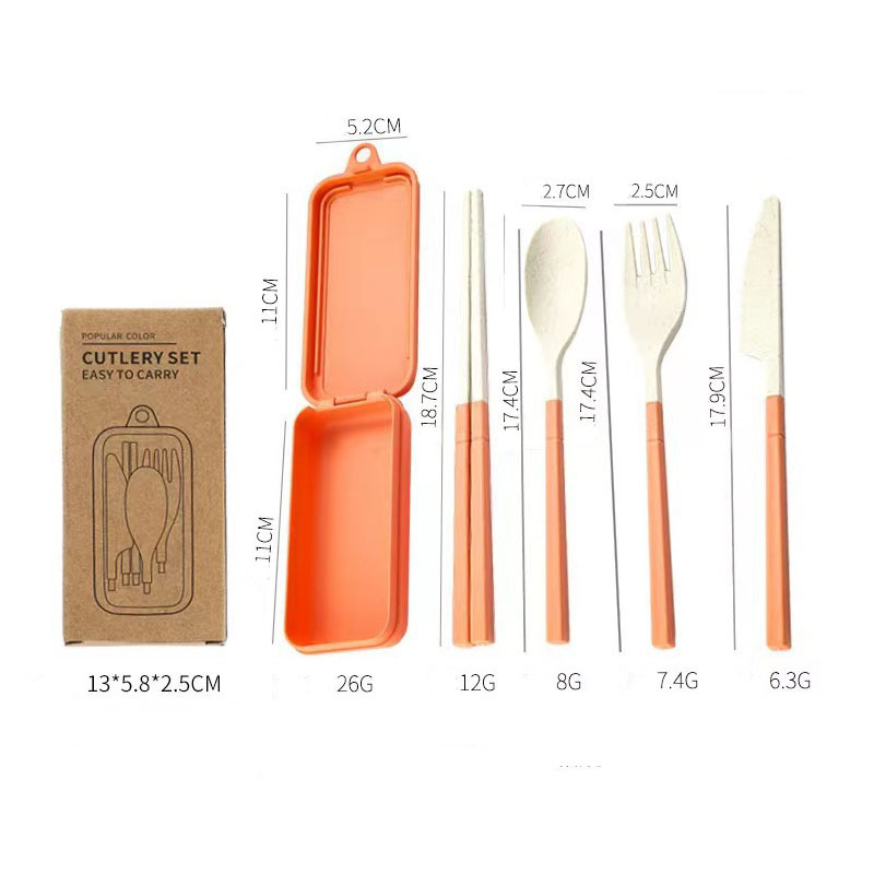 Travel Utensils Set 4