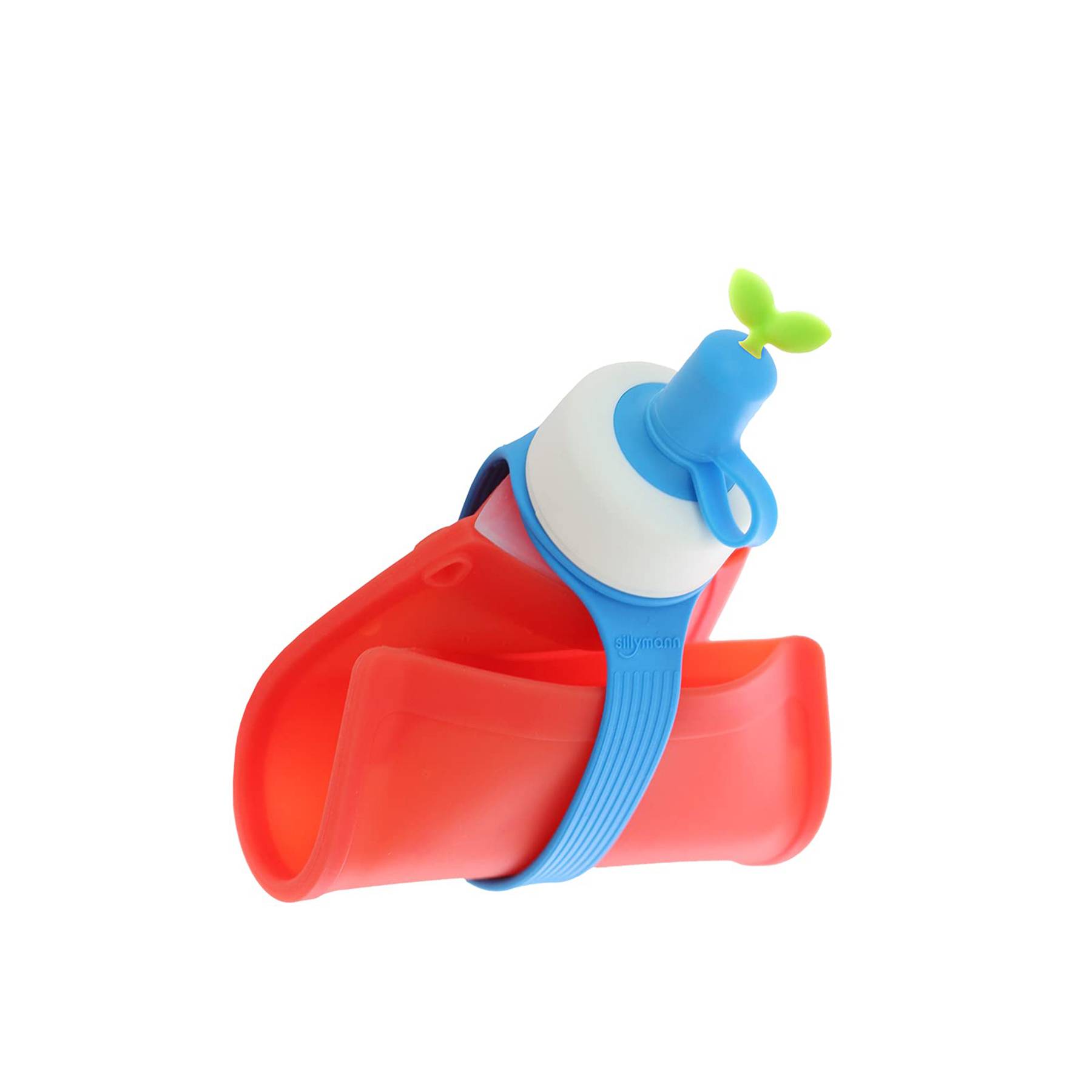 10 oz Silicone Collapsible Water Pouch with Straw Spout 6