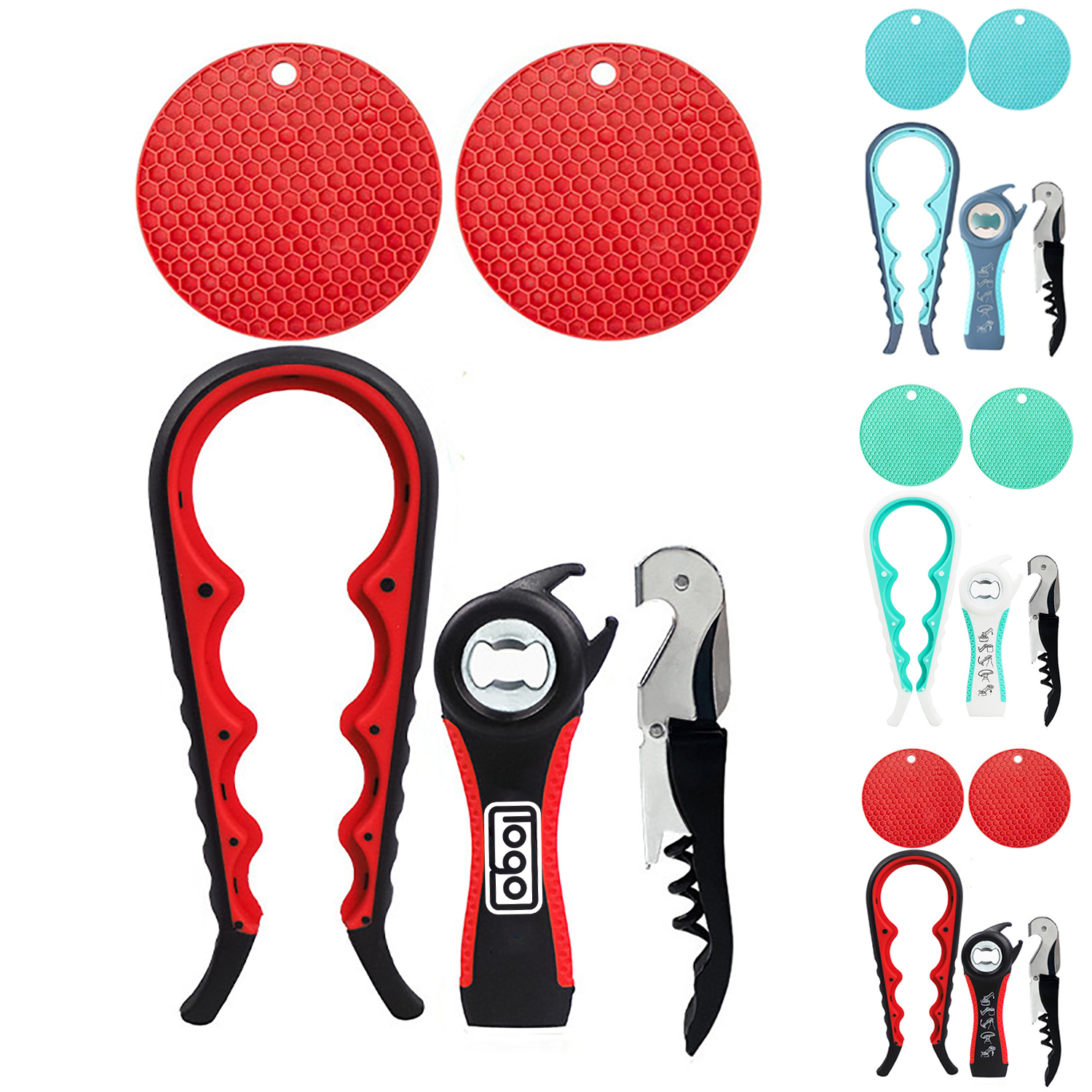 5 PCS Multifunctional Can Opener Set 12