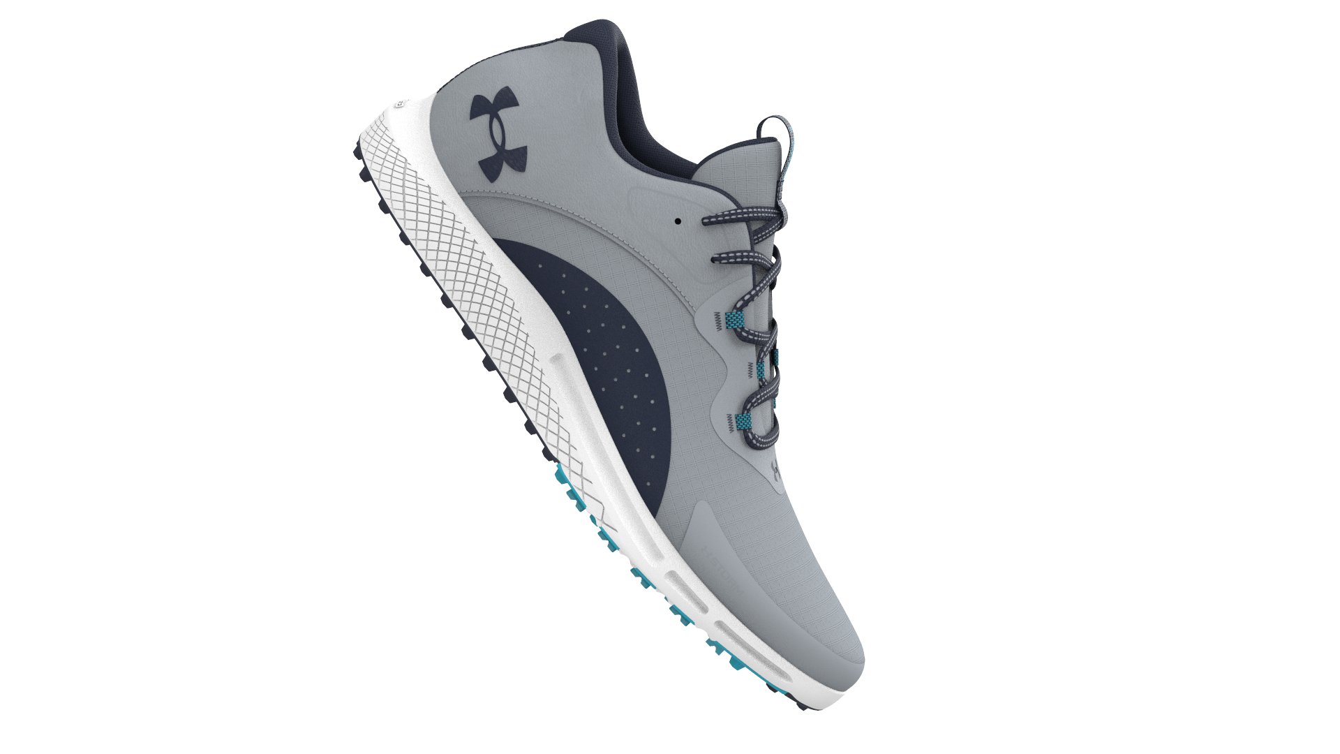 UA Charged Draw 2 Spikeless Men's Golf Shoes, custom athletic wear with logo imprint 10