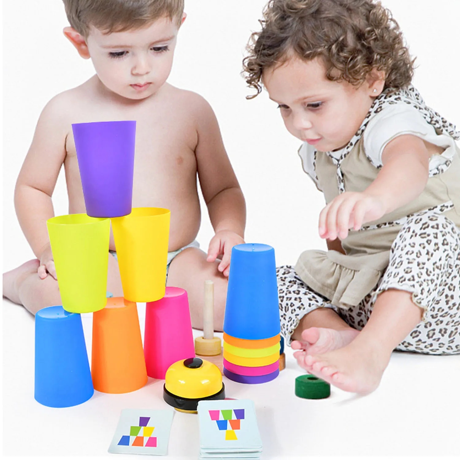 Children Quick Stack Versus Cup Stack 3