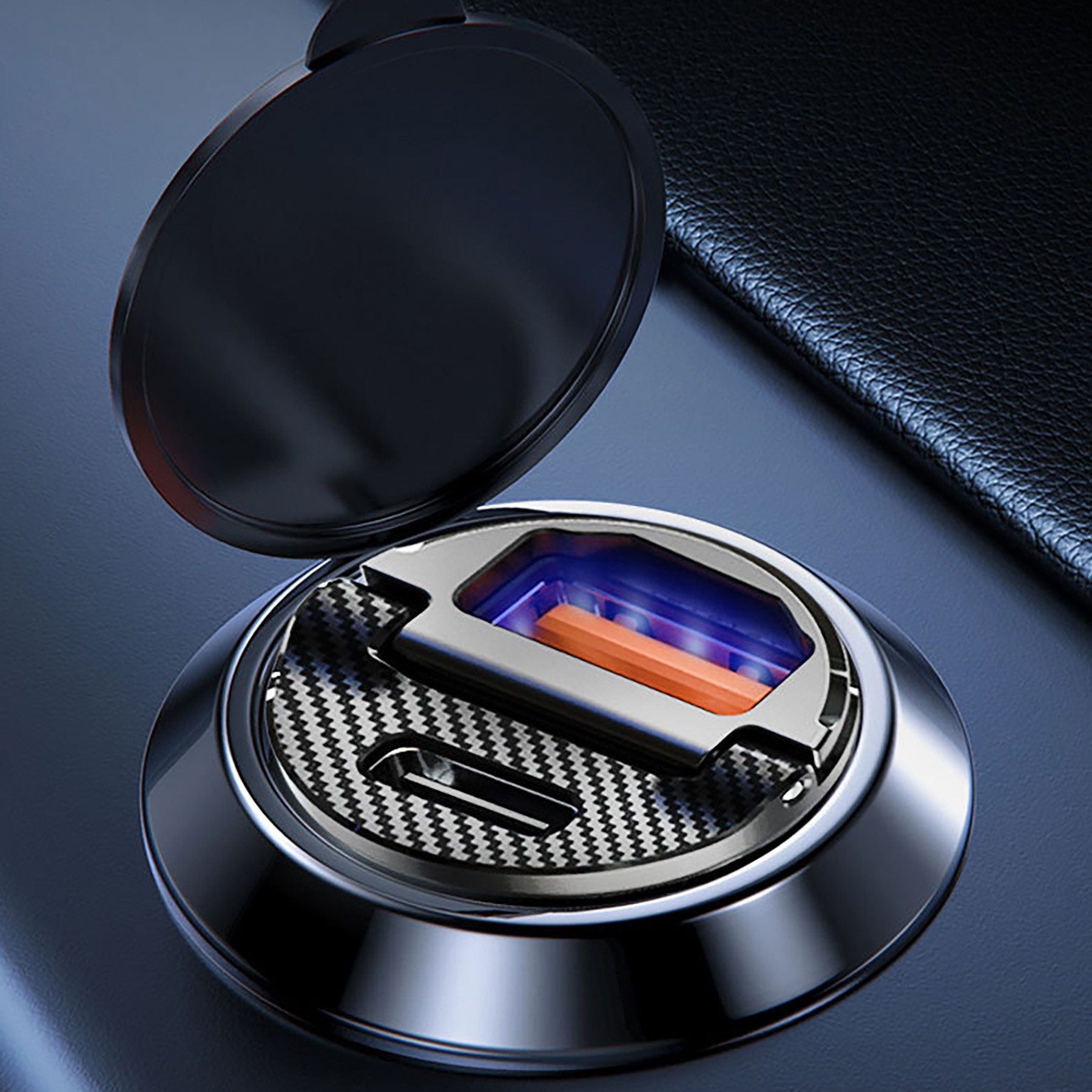 Mini 2 Port Car Charger 30W 3