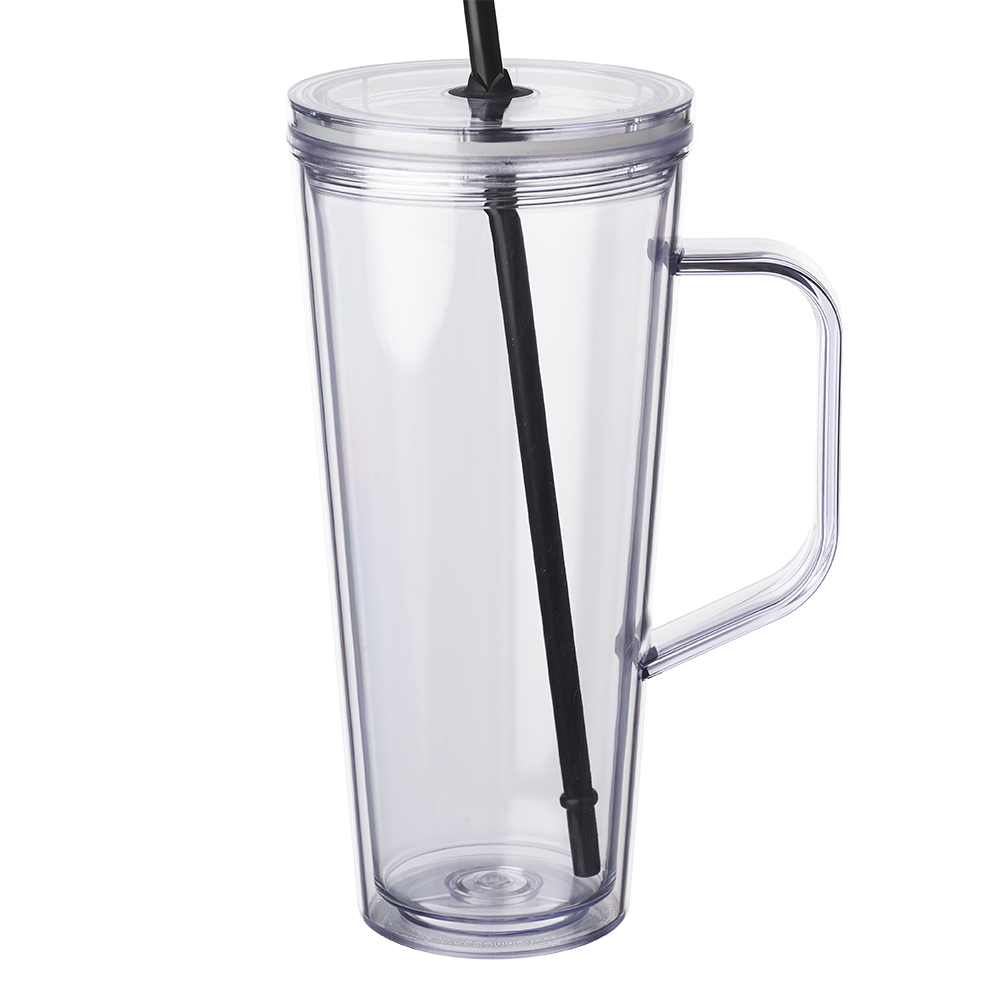 24 oz. Tilden Plastic Tumbler with Handle