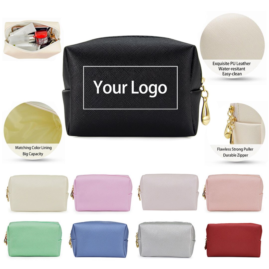 PU Leather Waterproof Makeup Bag 2
