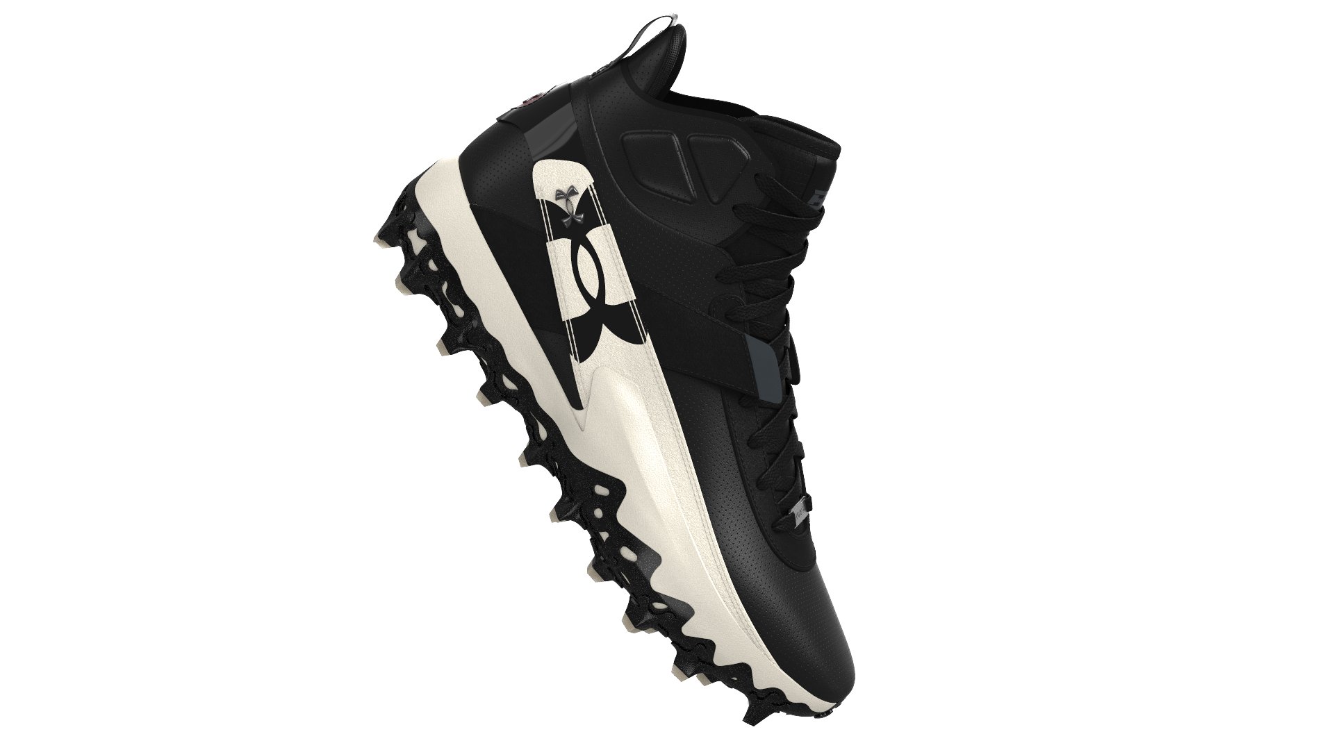 UA Harper 10 Pro TPU Mid Men's Baseball Cleats 4