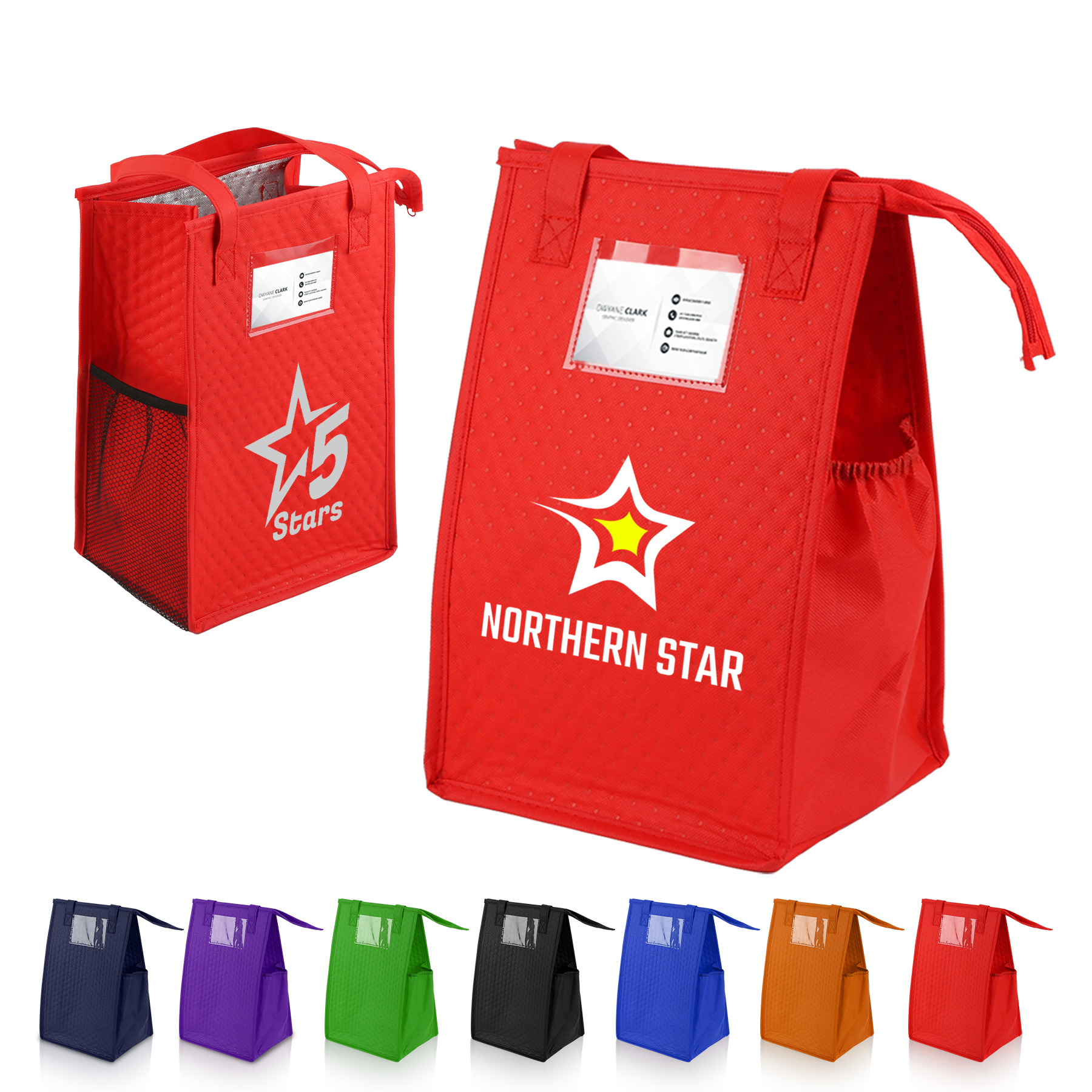 Therm-O Insulated Cooler Tote Bag-Ocean 16