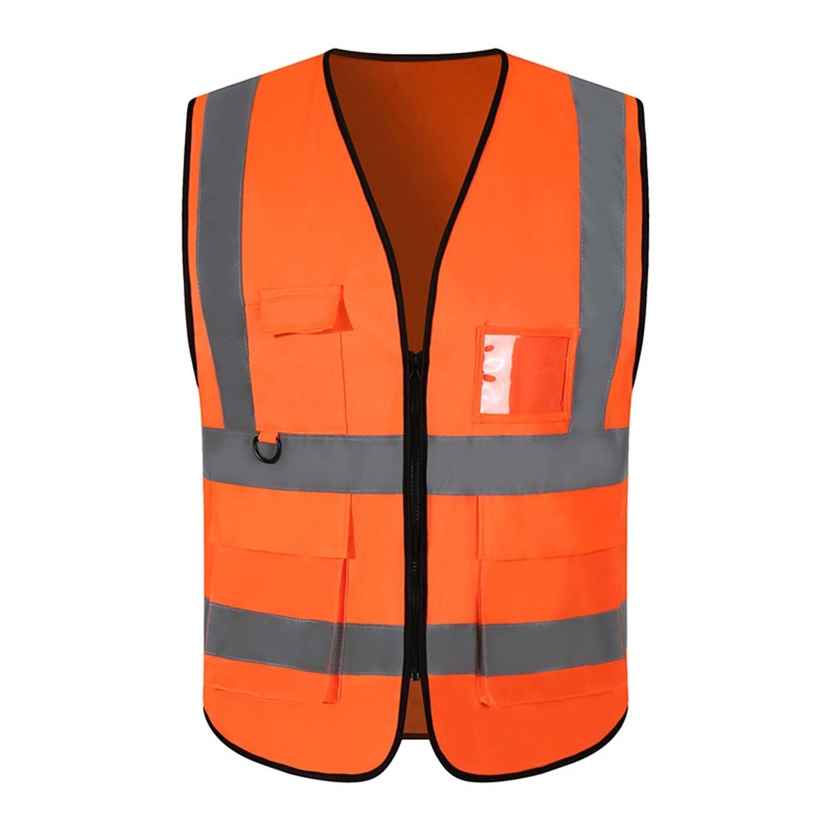 High Visibility Safety Reflective Vest With Pocket 7