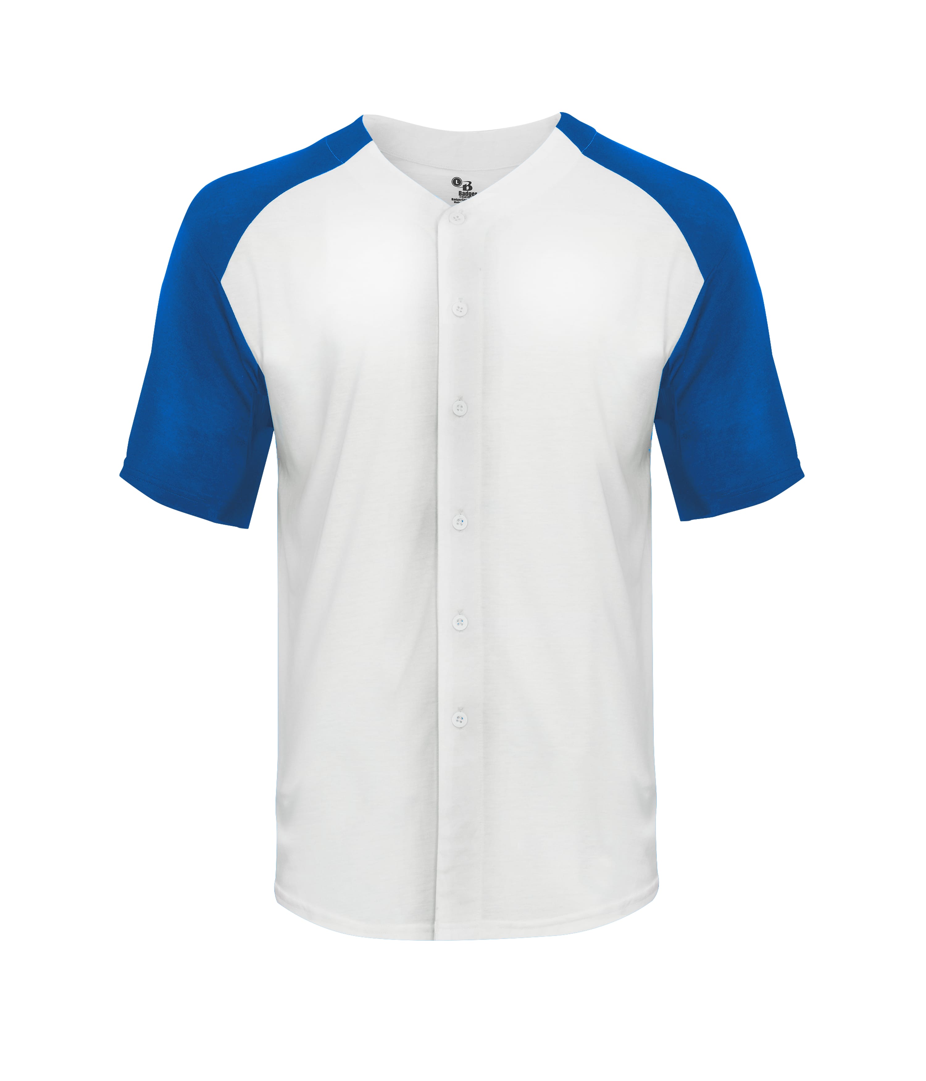 TRI-BLEND FULL BUTTON TEE 5