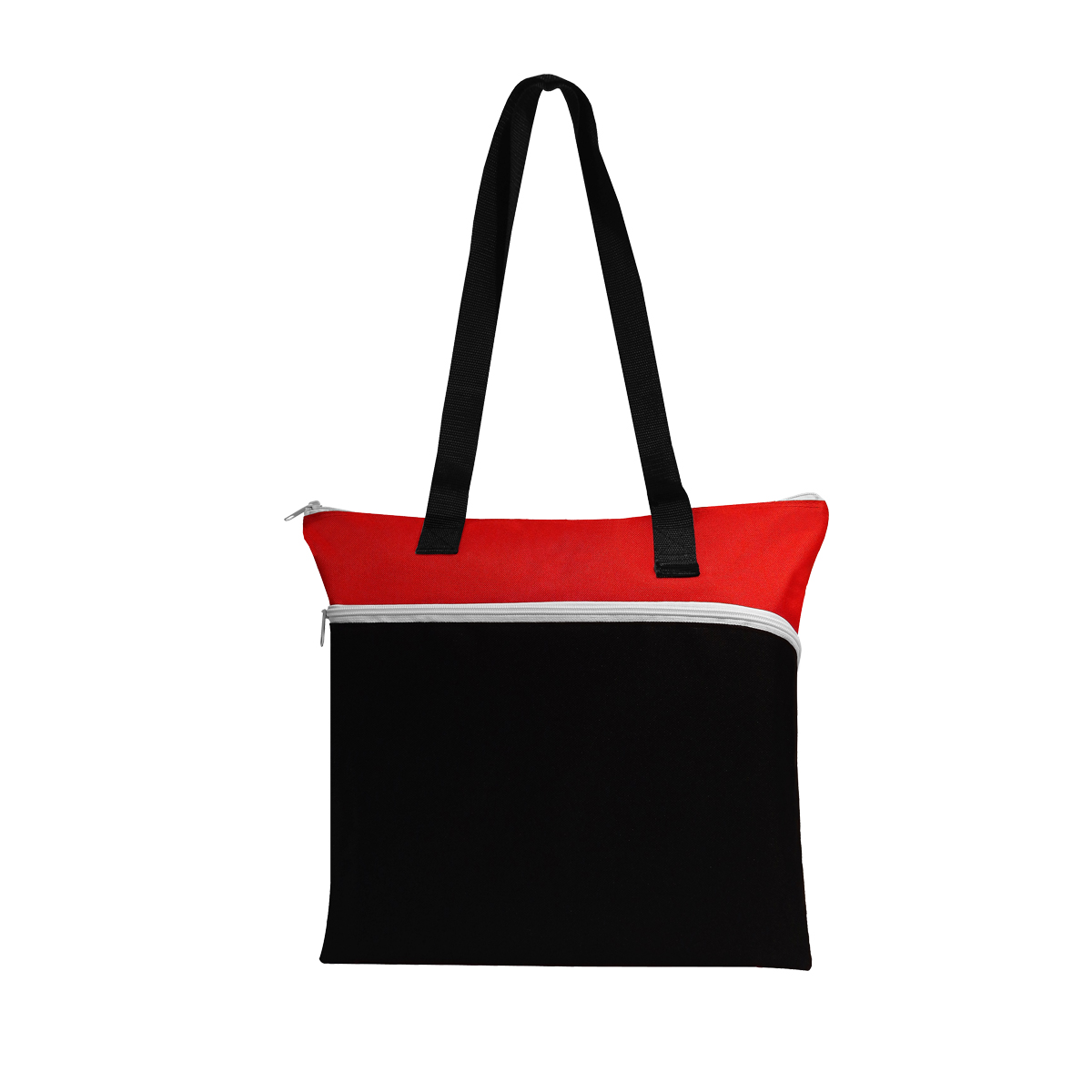 600D Large Front Zipper Tote 11