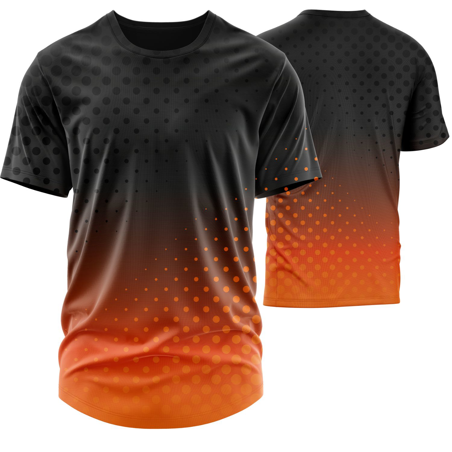 Youth 180 GSM Cotton Feel Sublimation Short Sleeve T-shirt 3
