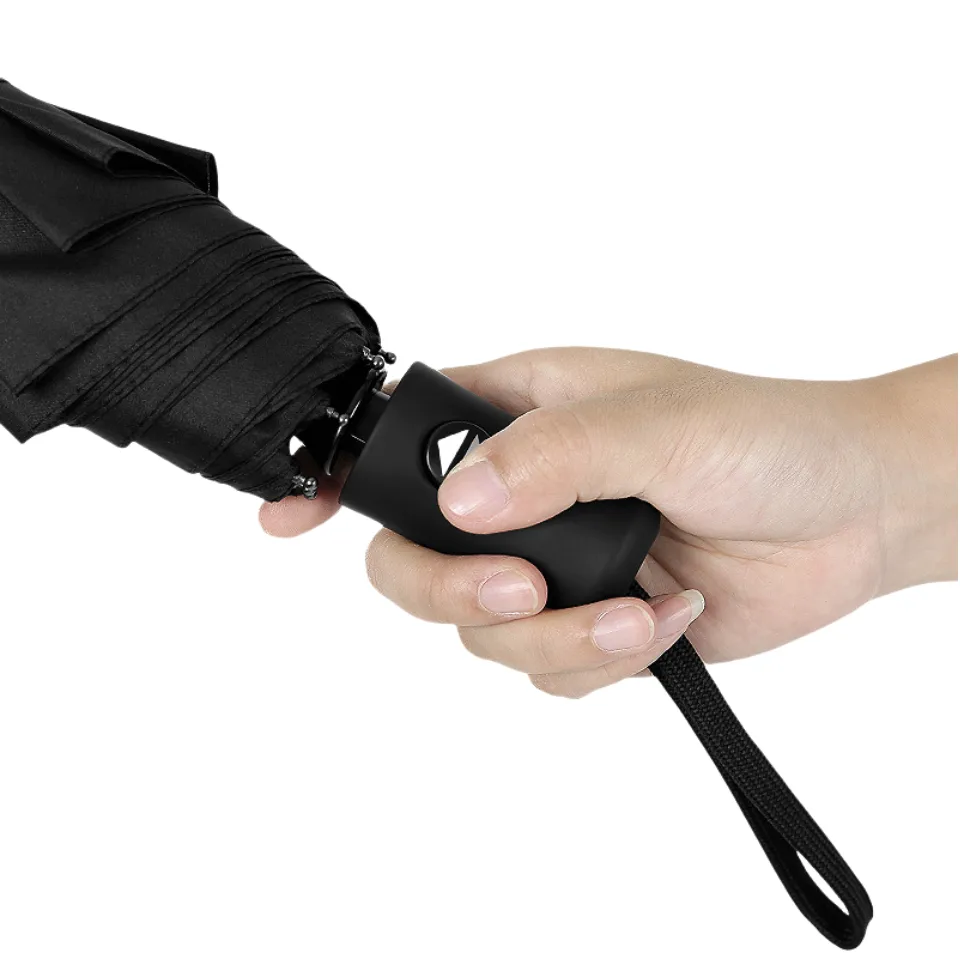 Fully automatic eight-bone three-fold umbrella 3