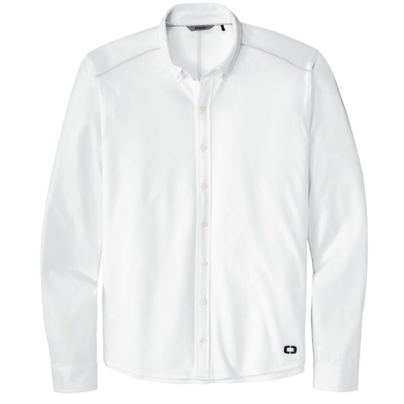 OGIO Code Stretch Long Sleeve Button-Up. 2
