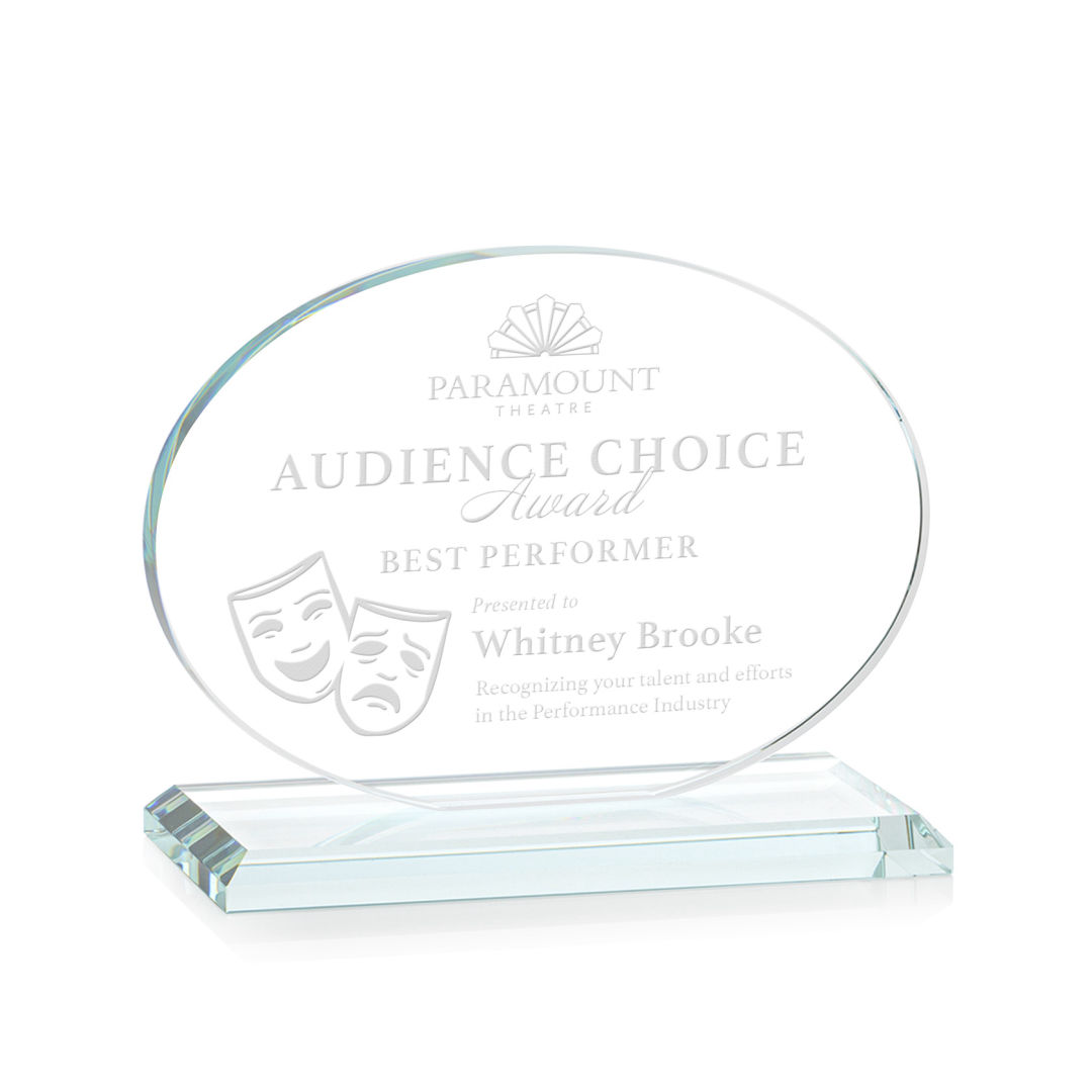 Austin Award (Horiz) - Clear 3
