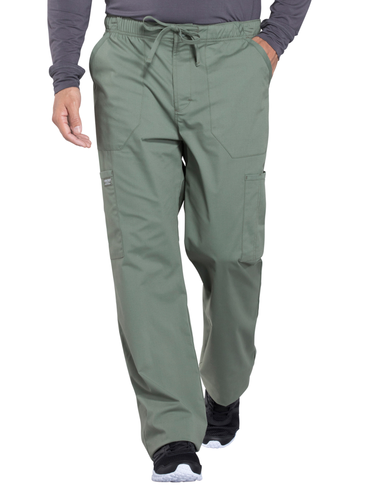 Cherokee - Workwear Professionals - Men's Tapered Leg Fly Front Cargo Pant 24