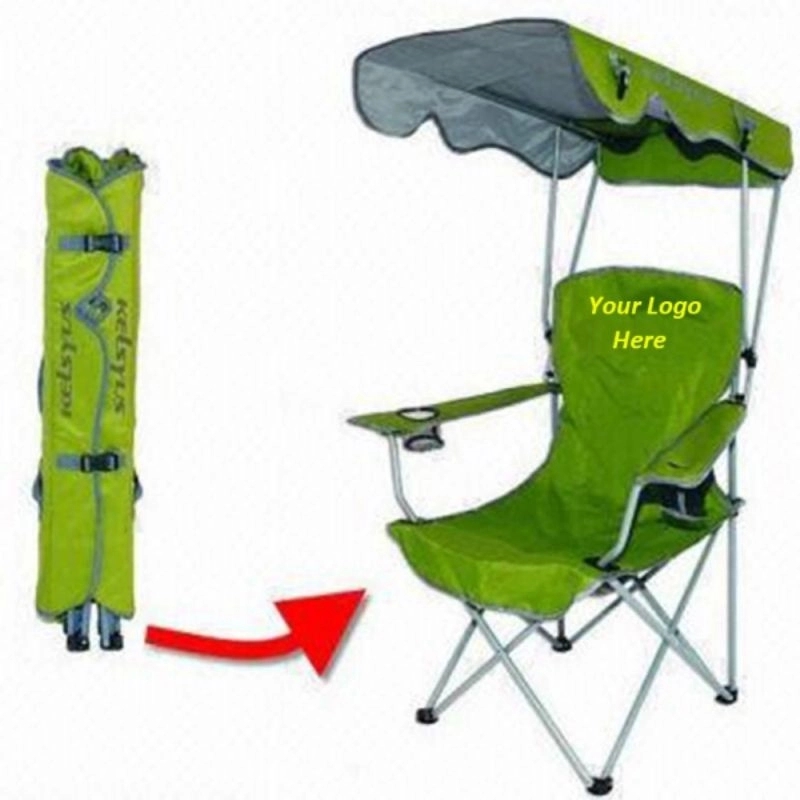 Foldable Beach Chair w/ Sunshade 11