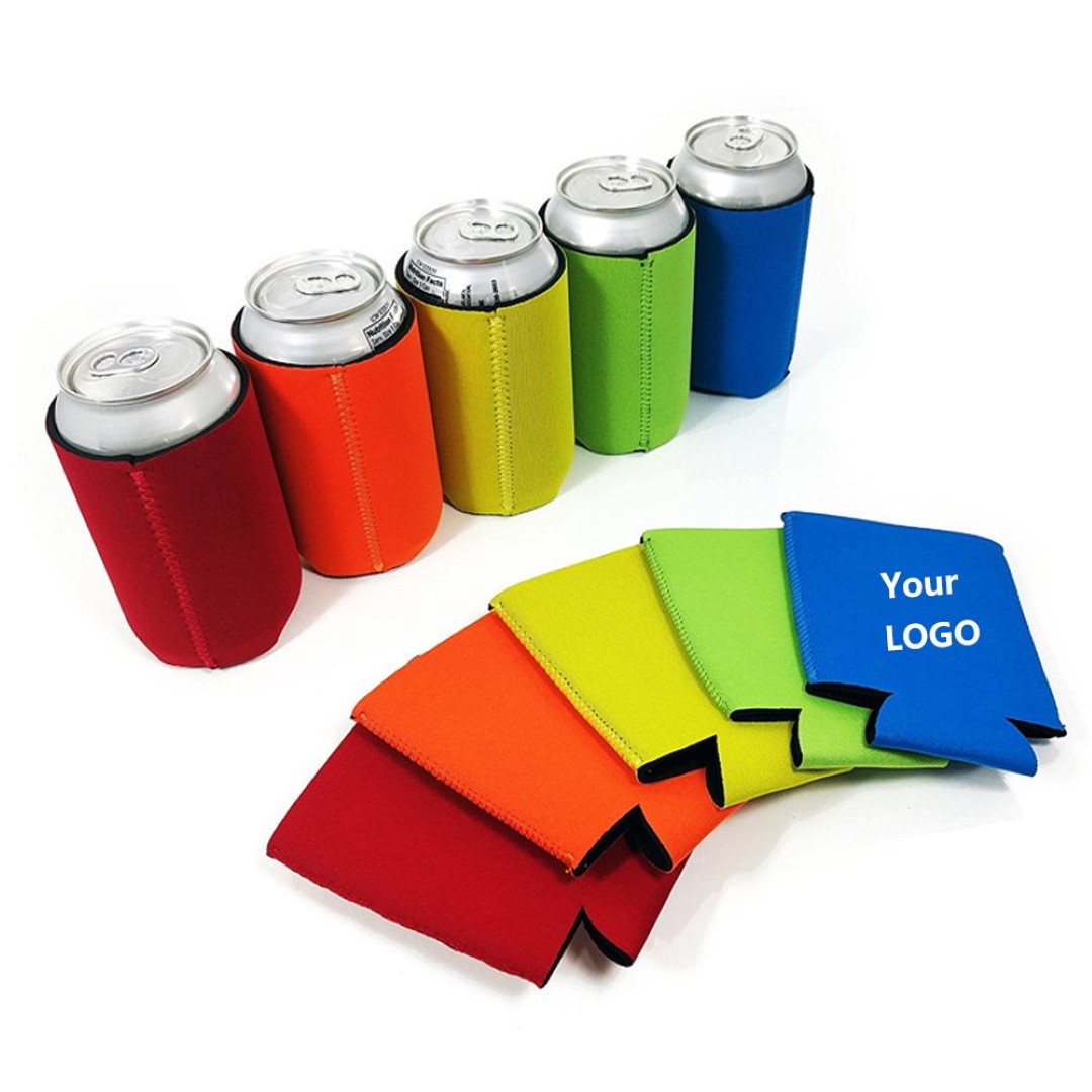 Blank Can Cooler Sleeves, custom koozie with logo imprint 3