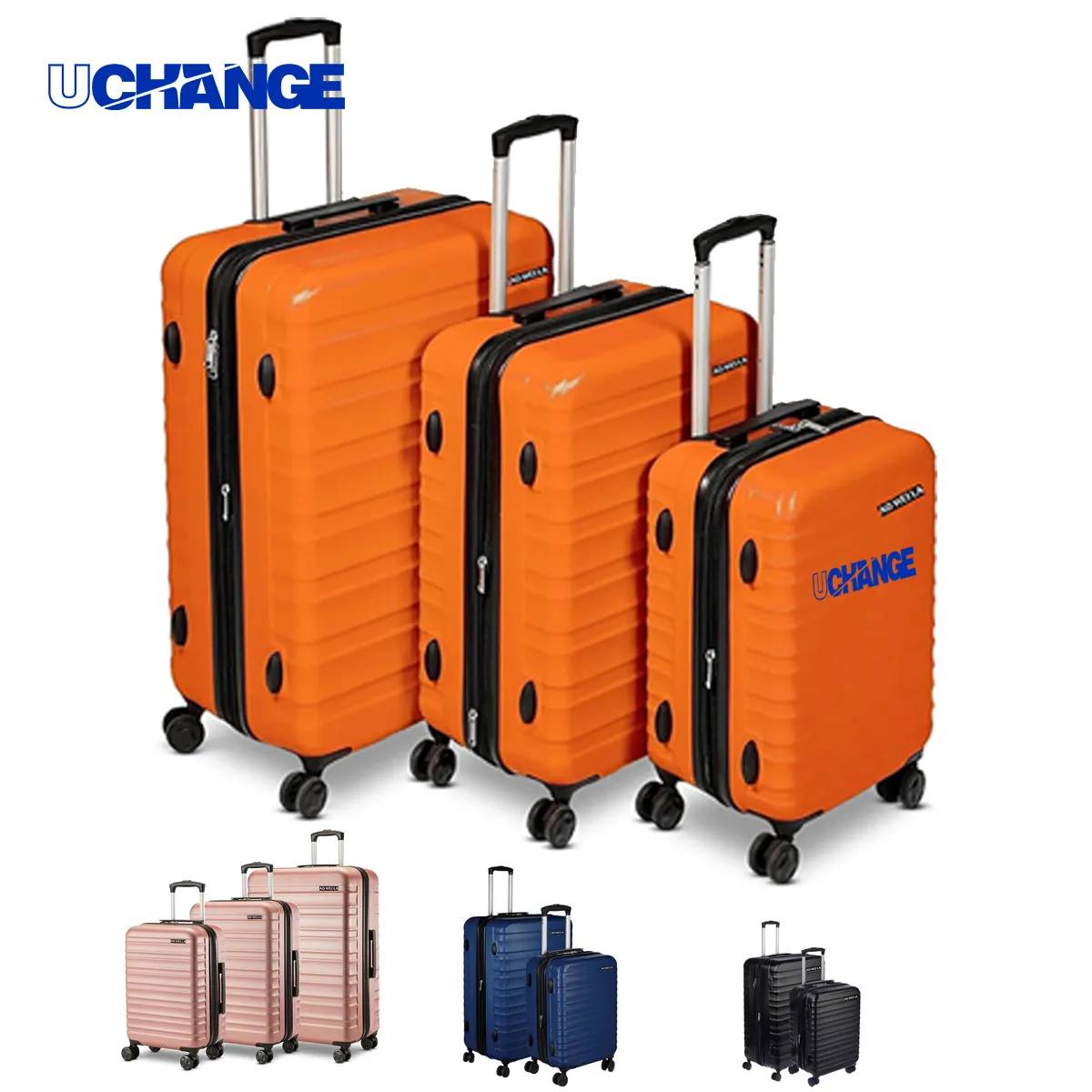 ABS Hardside Expandable Spinner Carry On Luggage 2