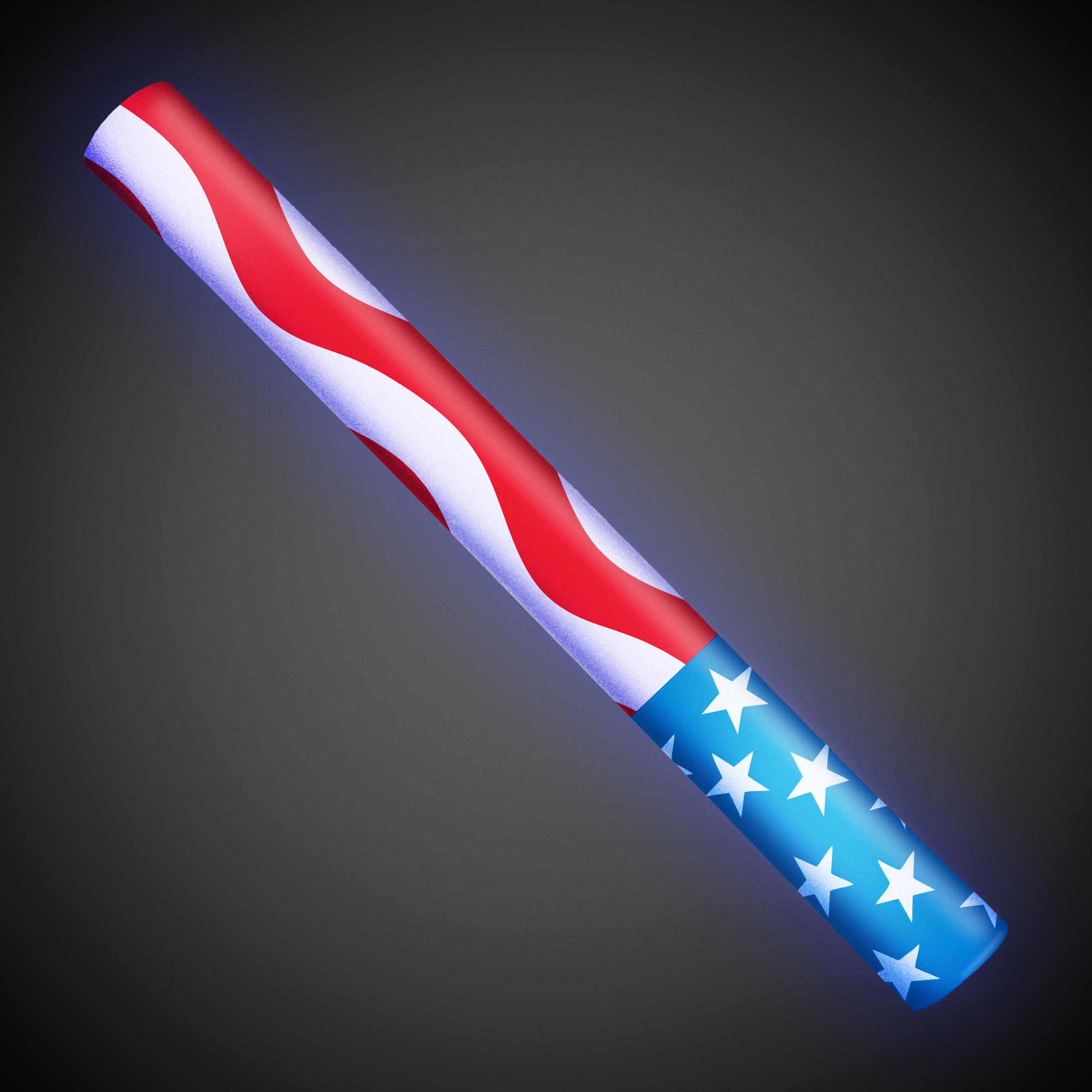 Patriotic 16" Sleeved Light Up LED Glow Lumiton 6