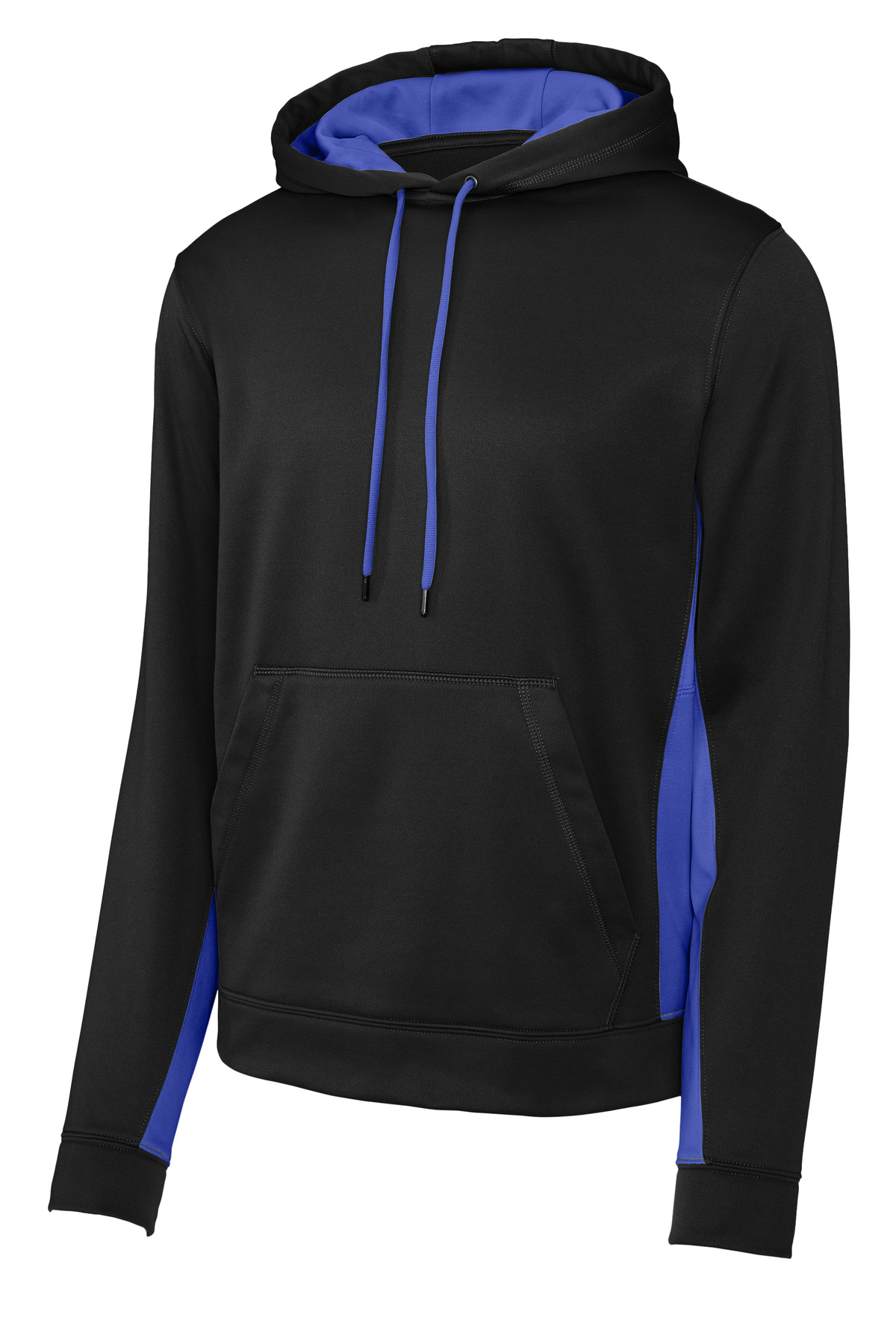 Sport-Tek Sport-Wick Fleece Colorblock Hooded Pullover. ST235 50