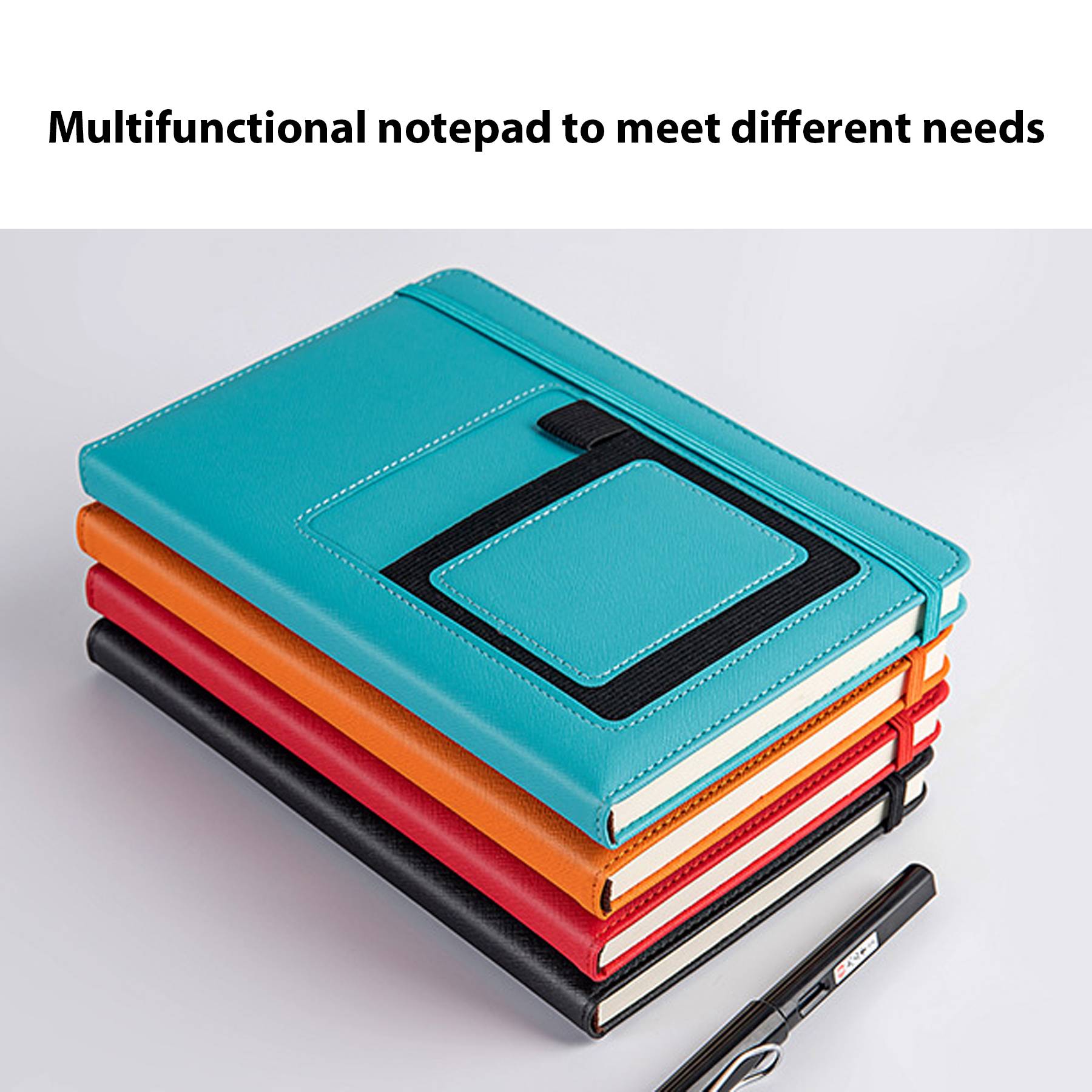 Multi Functional A5 Notebook With Pocket 6