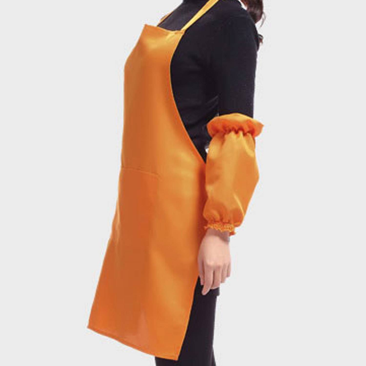 Kitchen AttendantWork Clothes With Micro Waterproof Apron 6