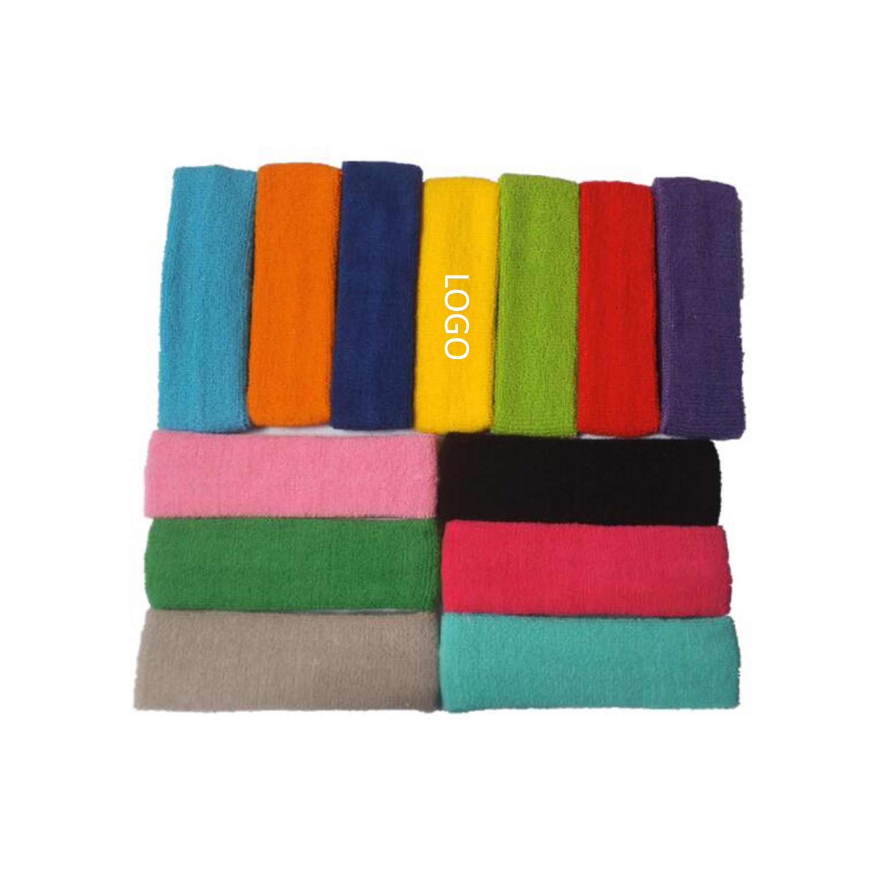 Sports Sweatband with Direct Embroidery 1