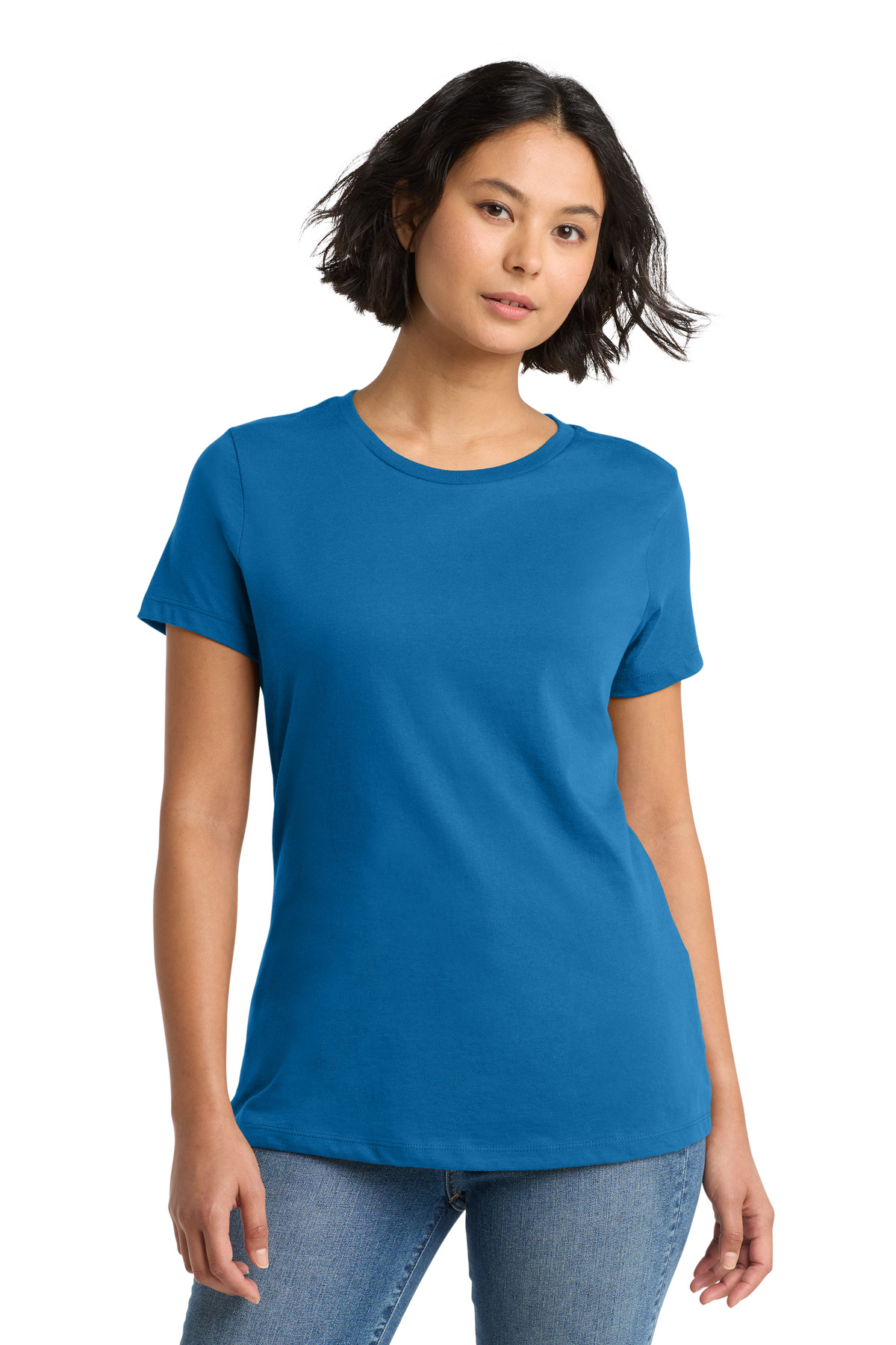 District Women's Perfect Weight Tee. DM104L 68