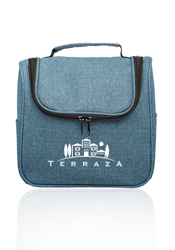 Road Trip Heathered Toiletry Bags 3