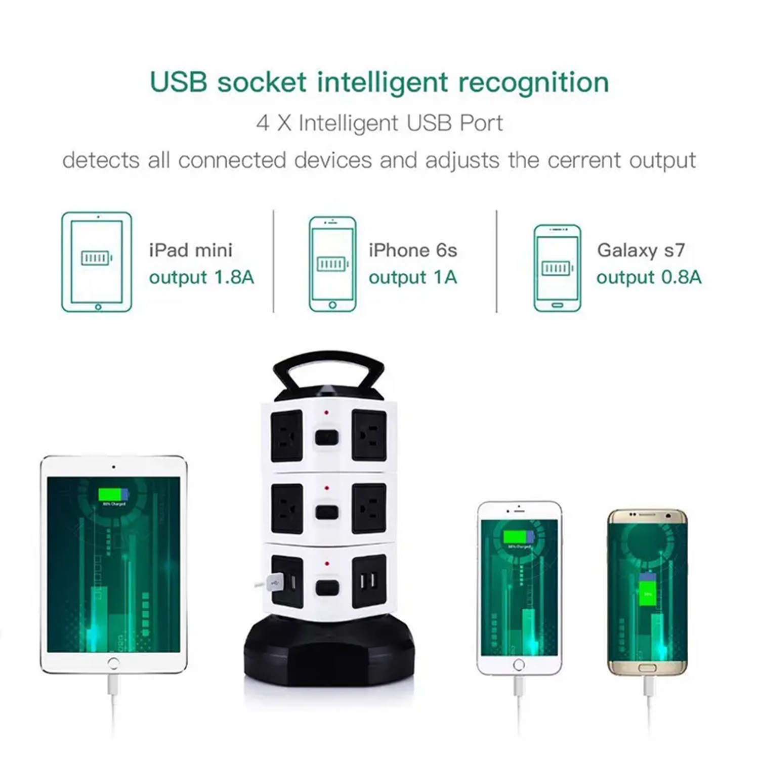 Power Strip Tower 6