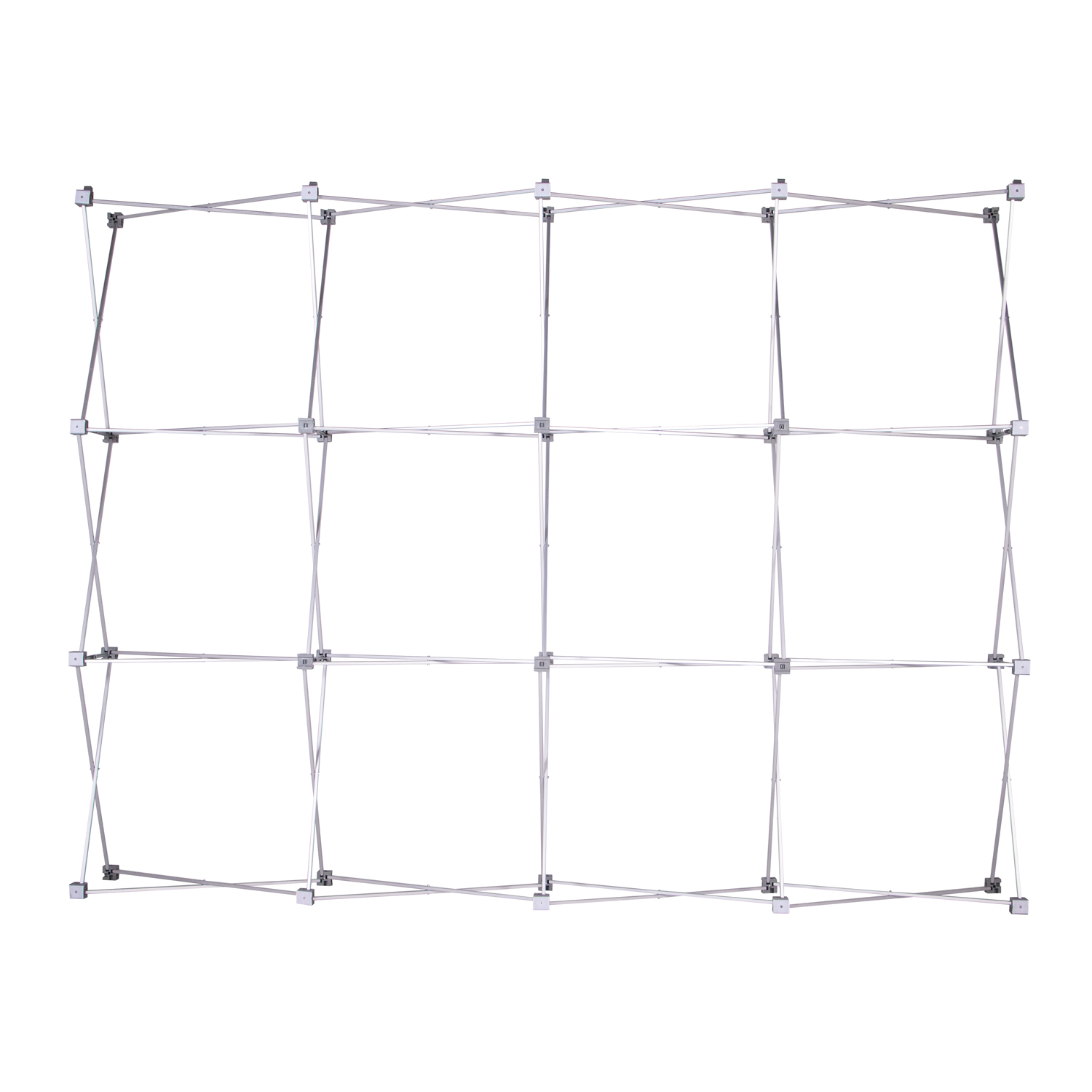 10' Straight Splash Floor Display Hardware 5