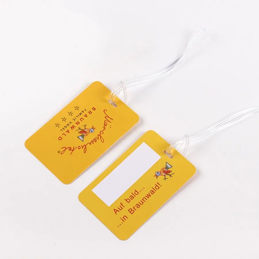 Plastic Luggage Tags 4