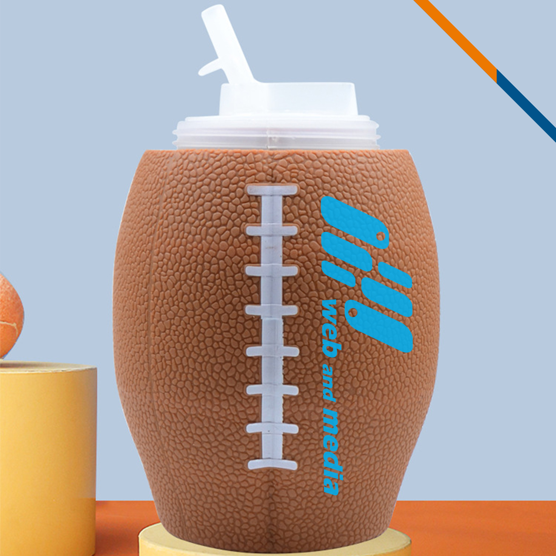 Lorvie Rugby Water Bottle - 25 OZ. 7